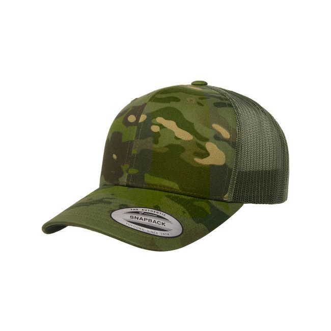 Retro Trucker Multicam Snapback