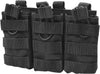 Triple Open Top MOLLE Magazine Pouch for Tactical Gear