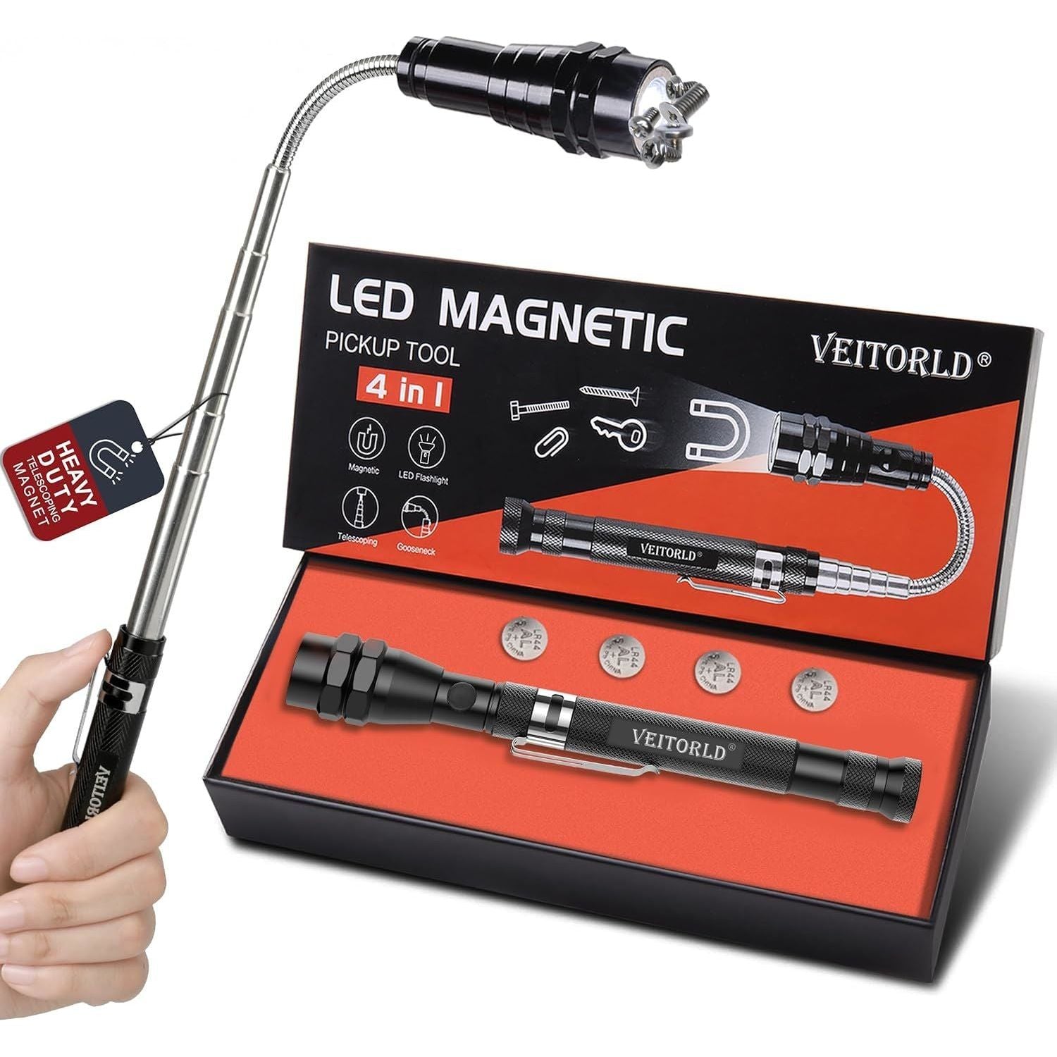 Telescoping Magnetic Pickup Tools