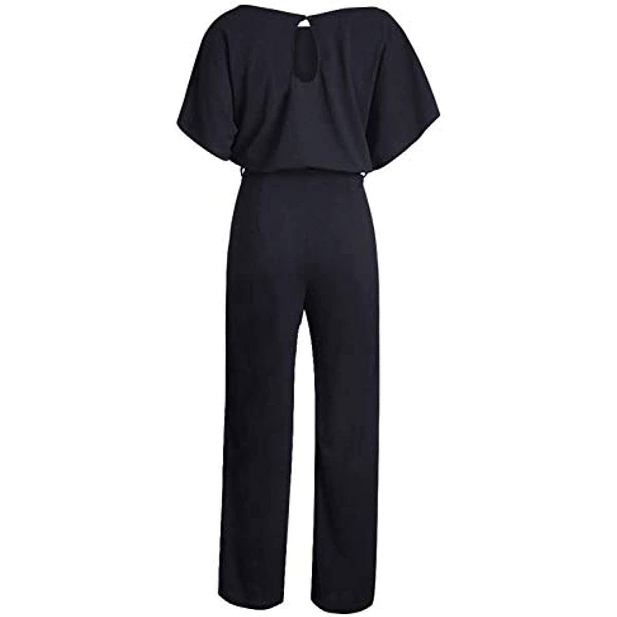 Elegant Wide-Leg Jumpsuit with Belt