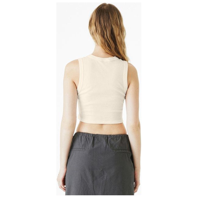 Eco-Friendly Micro Rib Crop Tank