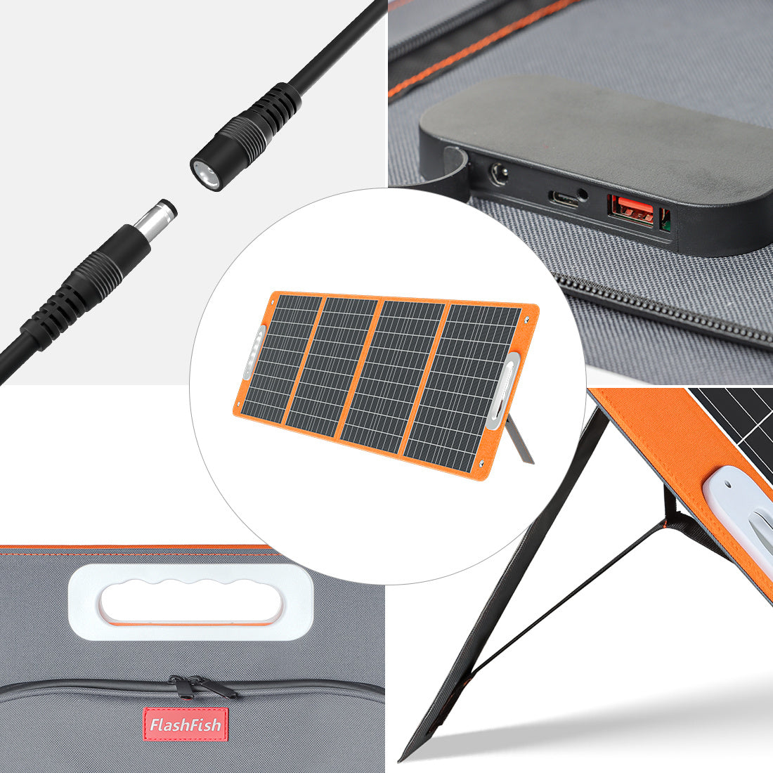 100W 18V Portable Solar Panel