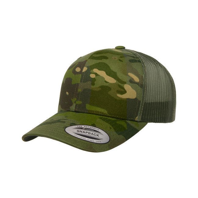 Retro Trucker Multicam Snapback