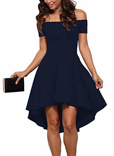 Elegant Off-Shoulder Flared Dress