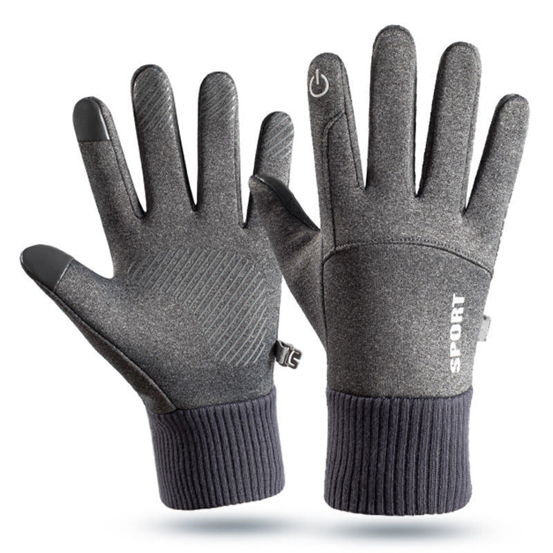 Thermal Waterproof Cycling Gloves for Winter Rides