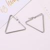 Triangle Hoop Women Earrings