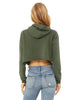 Sustainable Cropped Fleece Hoodie