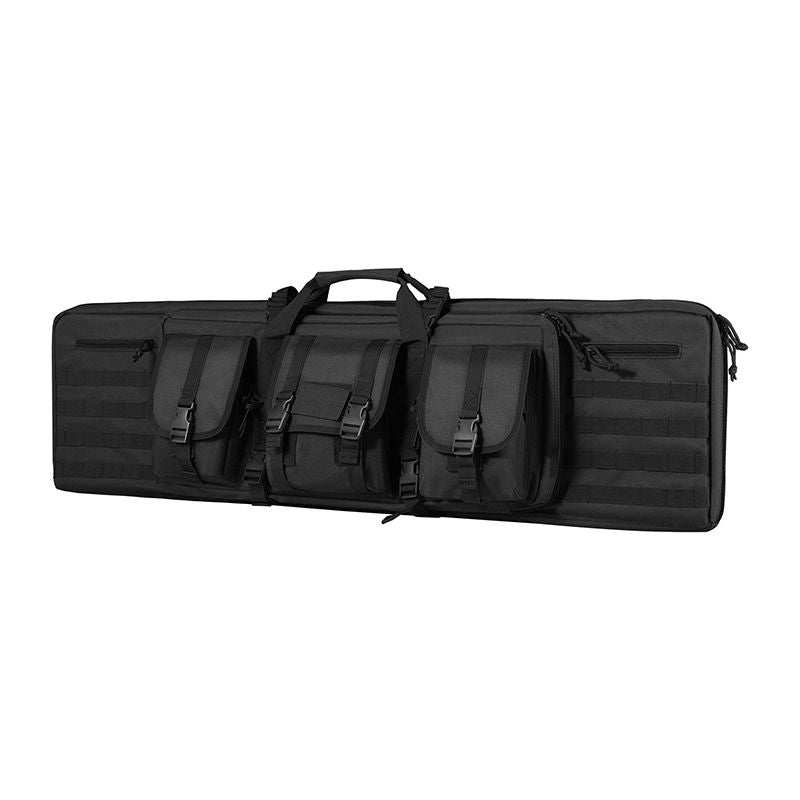 Tactical Multi-Compartment Rifle and Pistol Carry Bag with Shoulder Strap