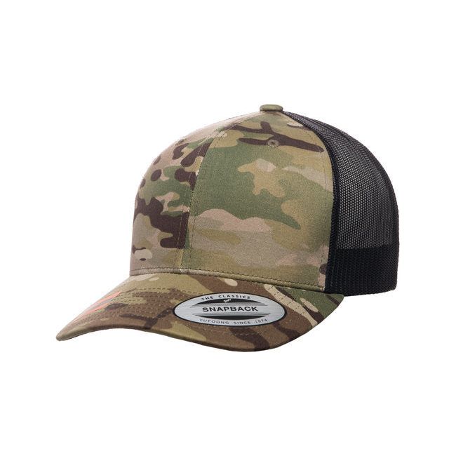 Retro Trucker Multicam Snapback