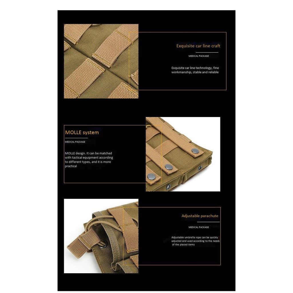 Rachsa MOLLE Triple Magazine Carrier