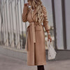 Elegant Woolen Cardigan Coat for the Modern Woman