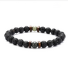 Black Volcanic Stone Bracelet