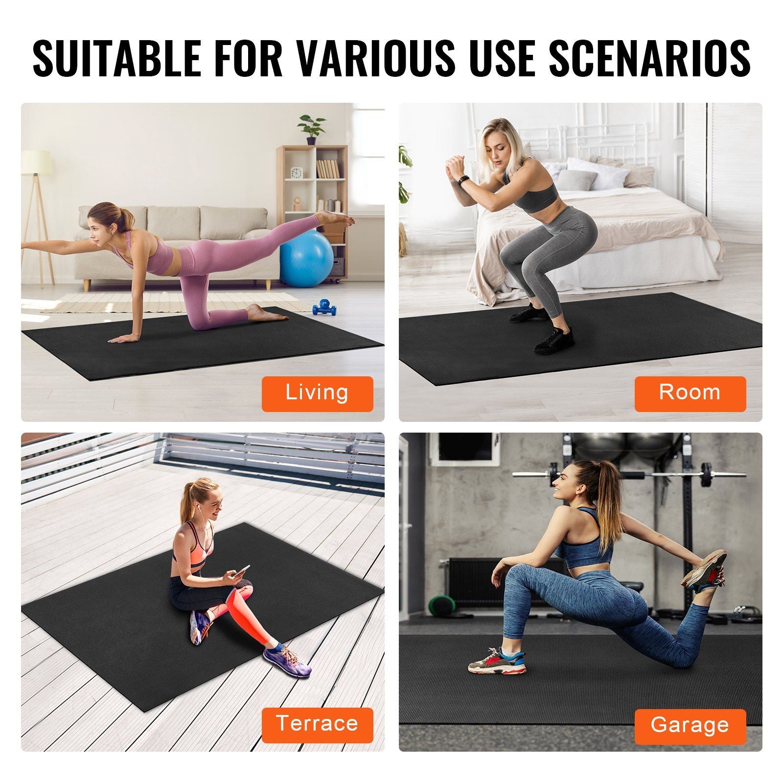 Professional Fitness Exercise Mat