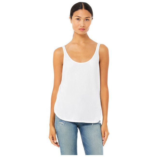 Chic Drapey Tank Top - Black