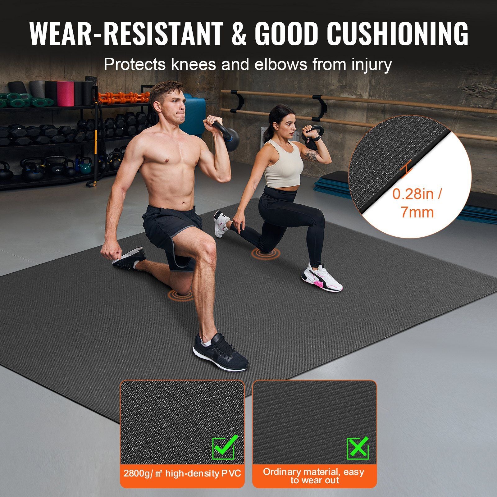 Professional Fitness Exercise Mat