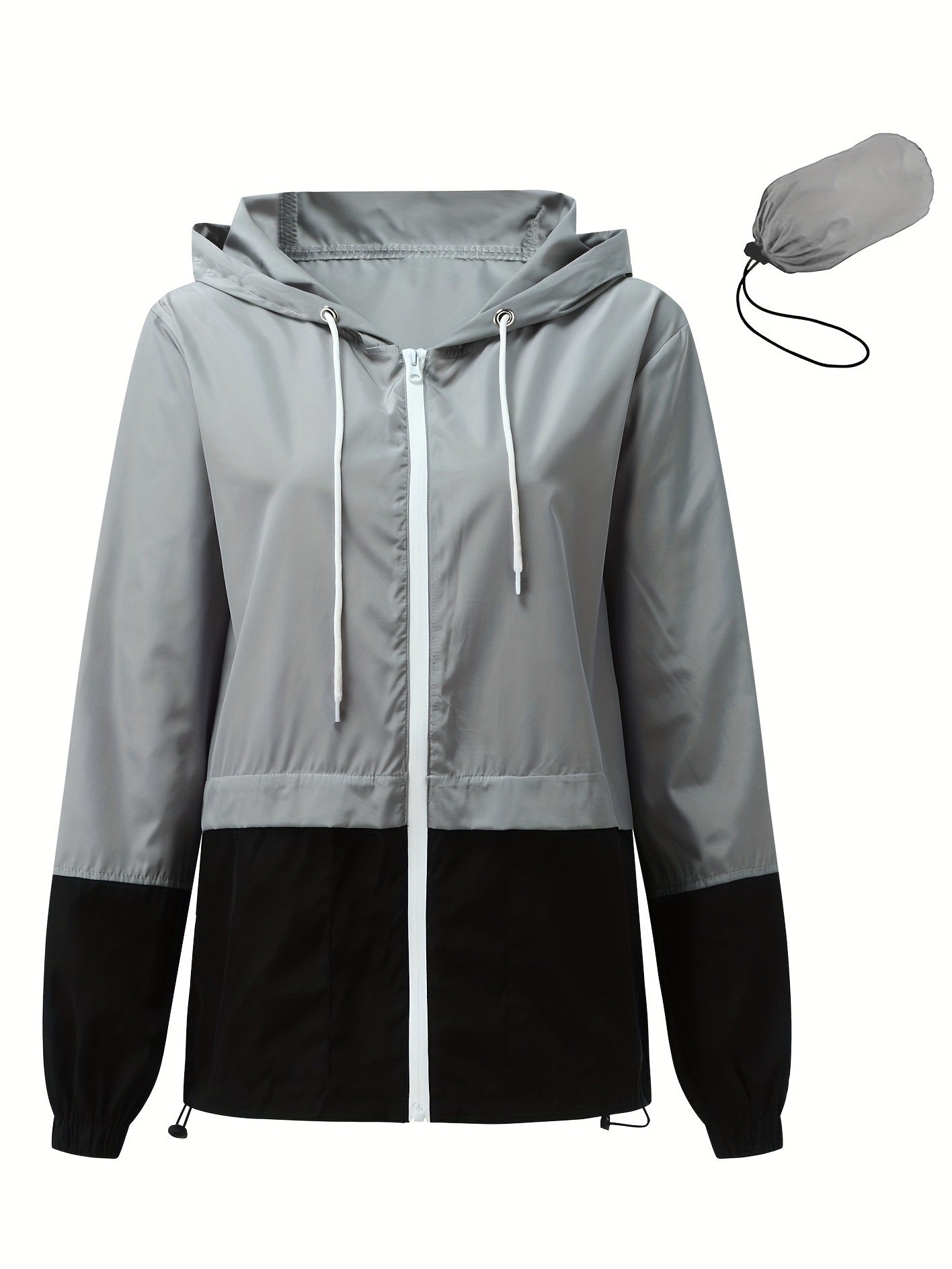 Stylish Women's Waterproof Rain Jacket for Outdoor Adventures