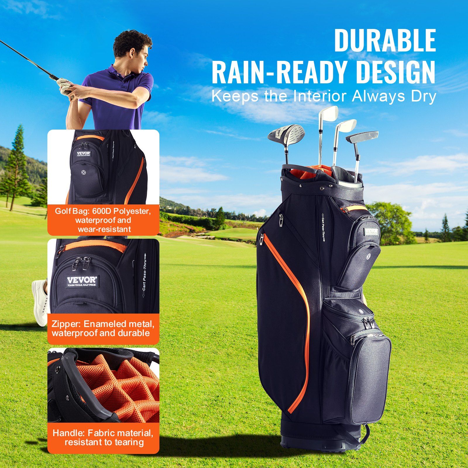 Waterproof Golf Cart Bag