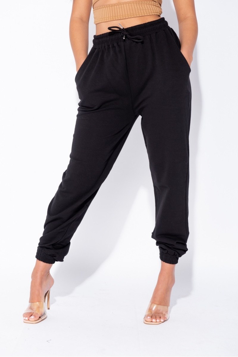 Chic Oversized Tie-Waist Joggers