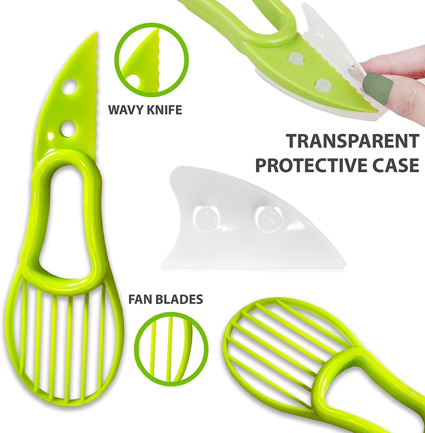 Avocado Slicing Pro: 3-in-1 Kitchen Tool