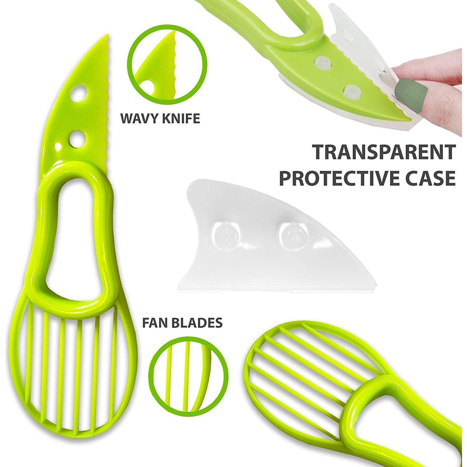 Avocado Slicing Pro: 3-in-1 Kitchen Tool