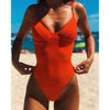 Backless One-Piece Swimsuit