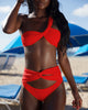 Chic High Rise Swimwear Set