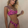 Wild Elegance Leopard Swimwear Ensemble