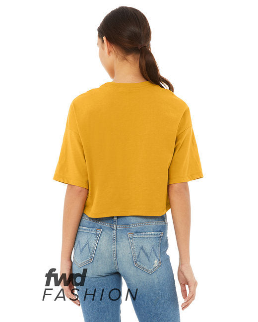 Chic & Comfy: Bella + Canvas Ladies' Cropped Jersey Tee