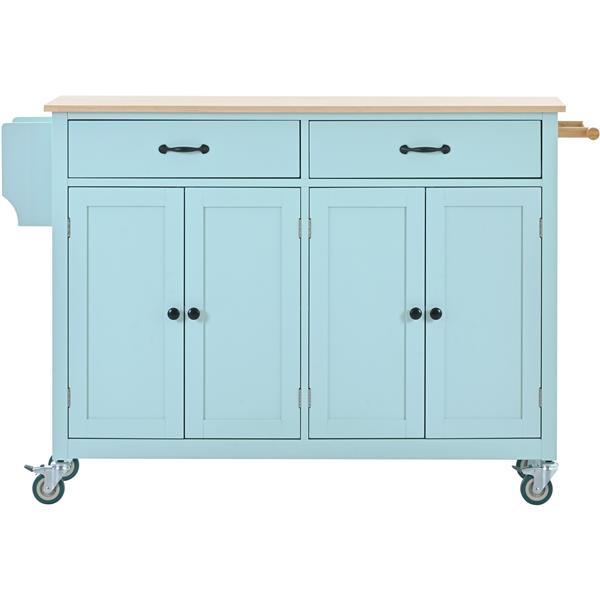 Versatile Kitchen Storage Island Cart