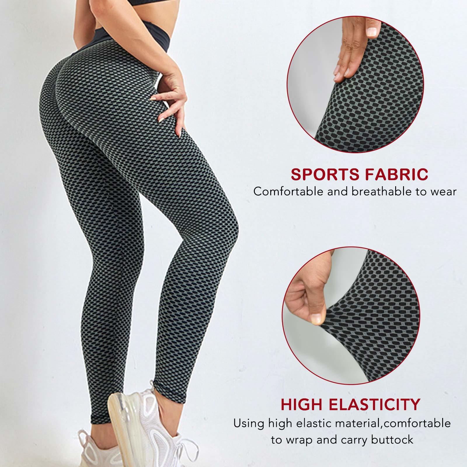 Peach-Enhancing Activewear Leggings