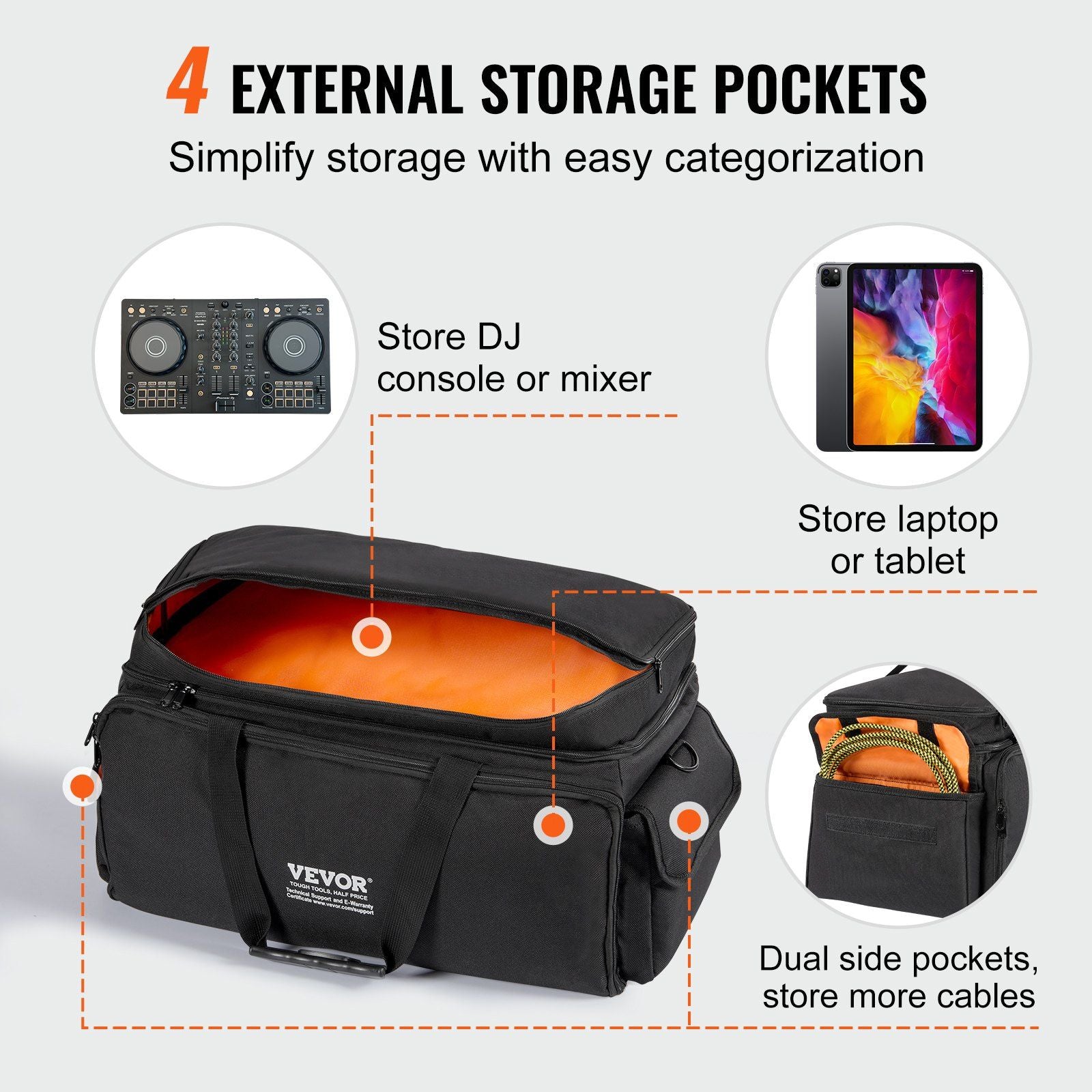 Premium DJ Cable Storage Solution