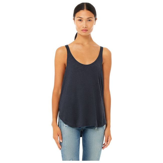 Flowy Black Tank Top for Women