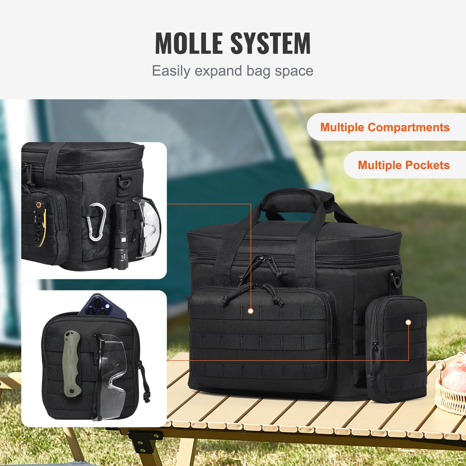 20L Insulated Multi-Purpose Cooler Bag