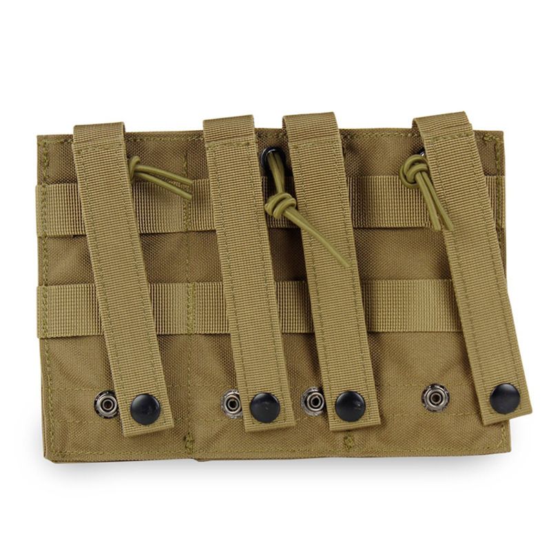 MOLLE Triple Magazine Carrier Pouch