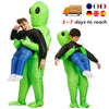 Galactic Invader Inflatable Costume for Kids and Adults - Perfect for Halloween and Thanksgiving Fun!