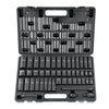 VEVOR 3/8" Drive Impact Socket Set - 48 Piece SAE & Metric Tool Kit for Automotive Repair