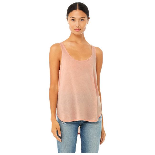 Chic Drapey Tank Top - Black