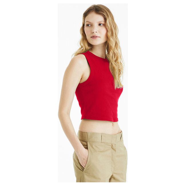 Eco-Friendly Micro Rib Crop Tank