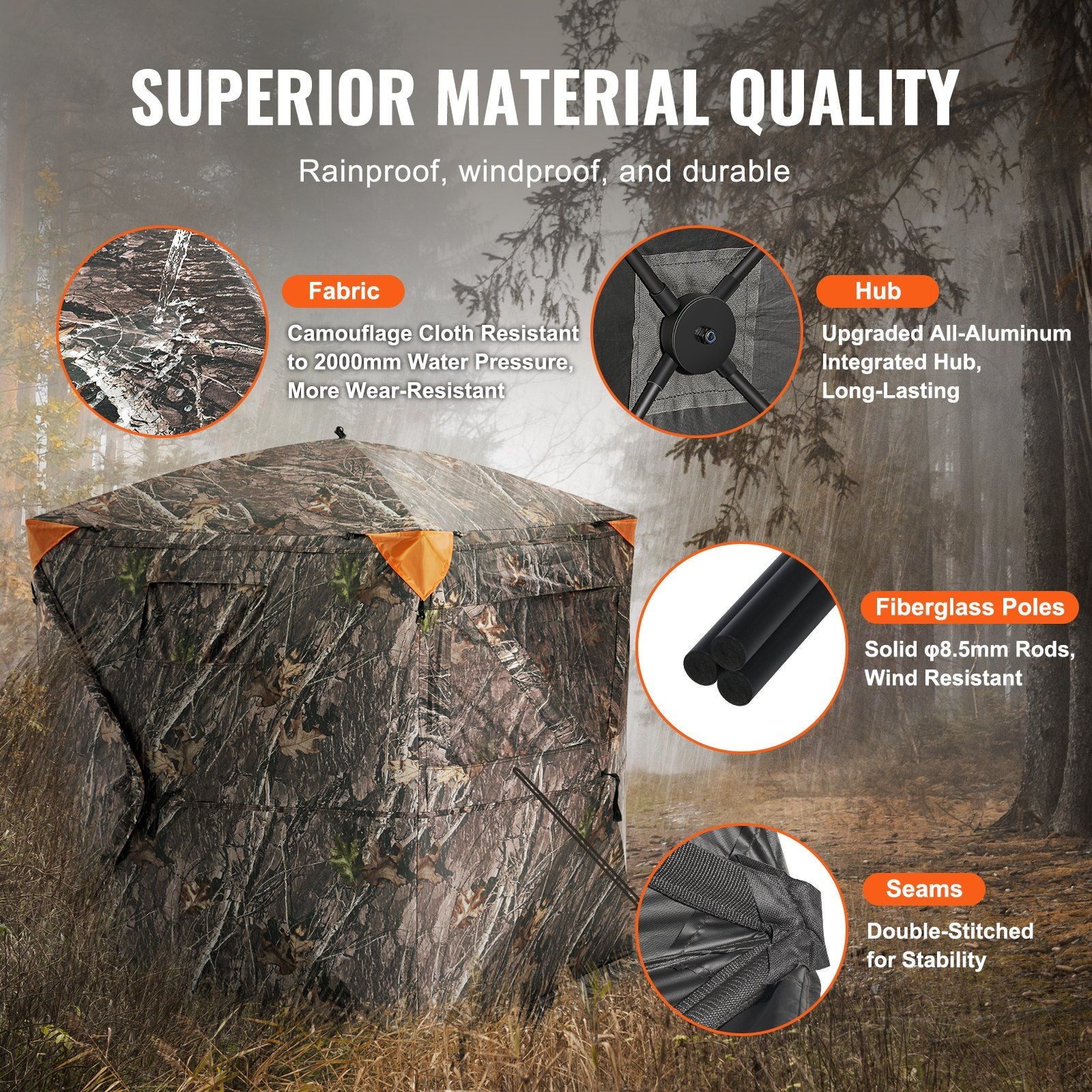 270° Waterproof Hunting Shelter