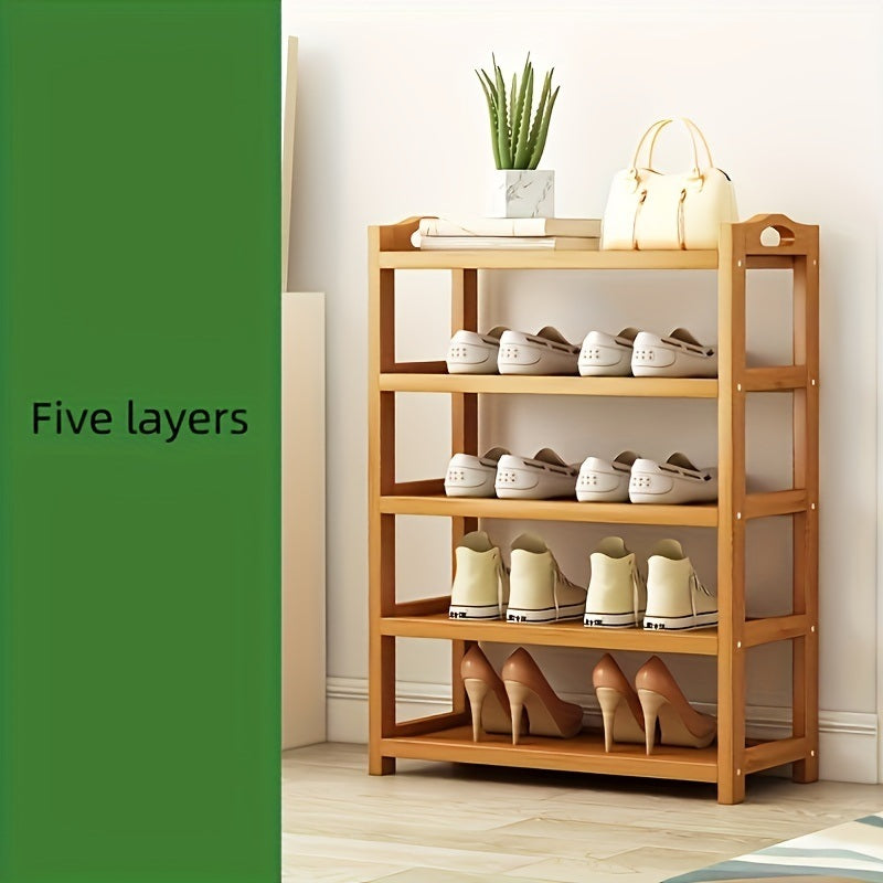 Bamboo Wooden Shoe Rack