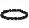 Black Volcanic Stone Bracelet