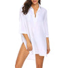 Chic Deep V Neck Beach Blouse