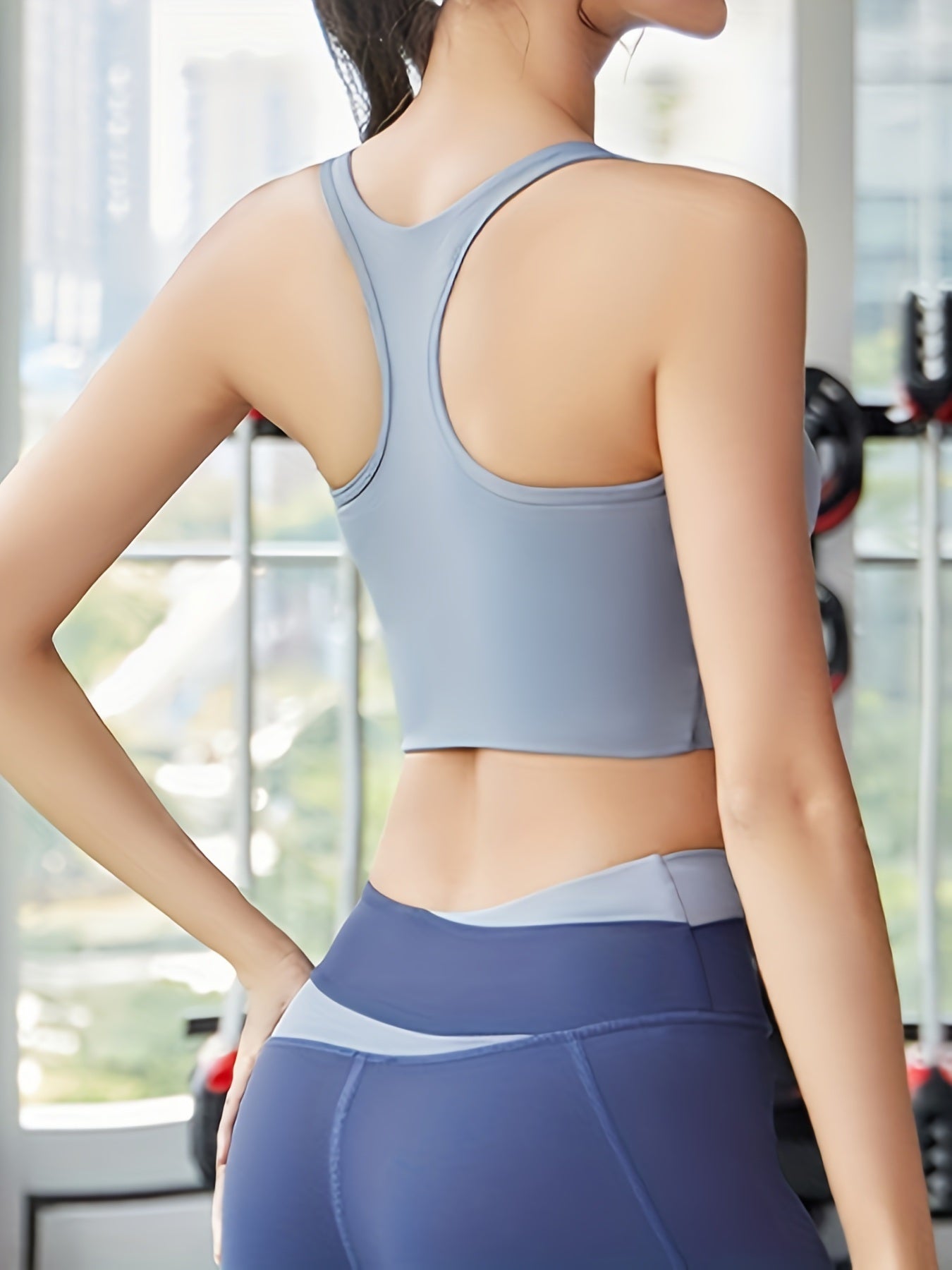 Stylish Patchwork Yoga Set