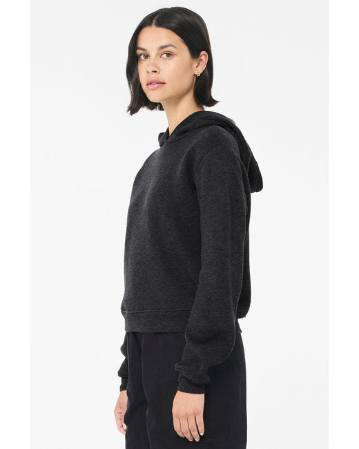 Cozy Elegance: Bella + Canvas Ladies' Classic Hooded Sweatshirt