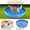 Portable Foldable PVC Pet Pool - Summer Fun Bathing Tub for Dogs and Kids