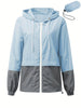 Stylish Women's Waterproof Rain Jacket for Outdoor Adventures