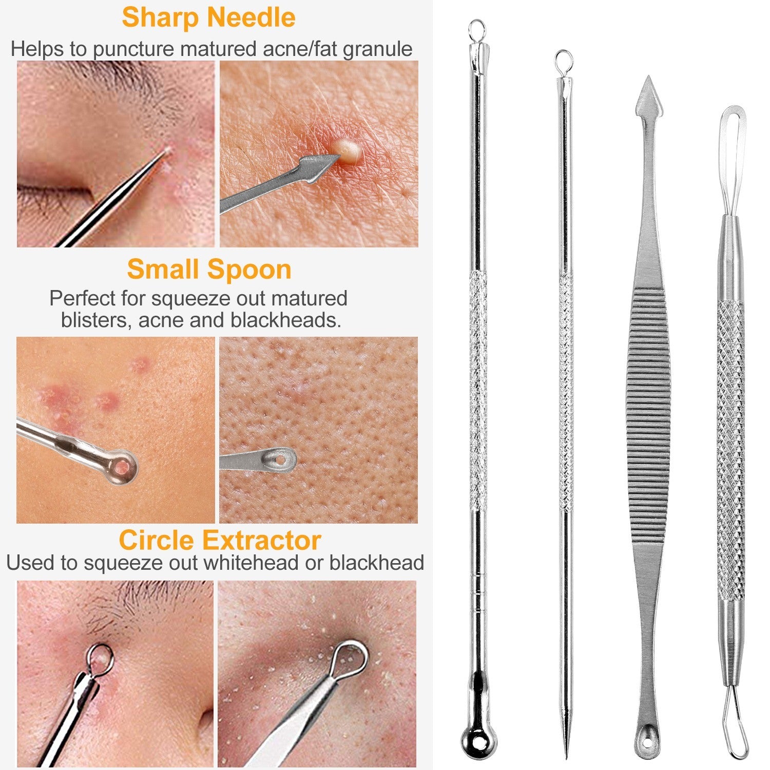 7 Pcs Blackhead Remover Kit