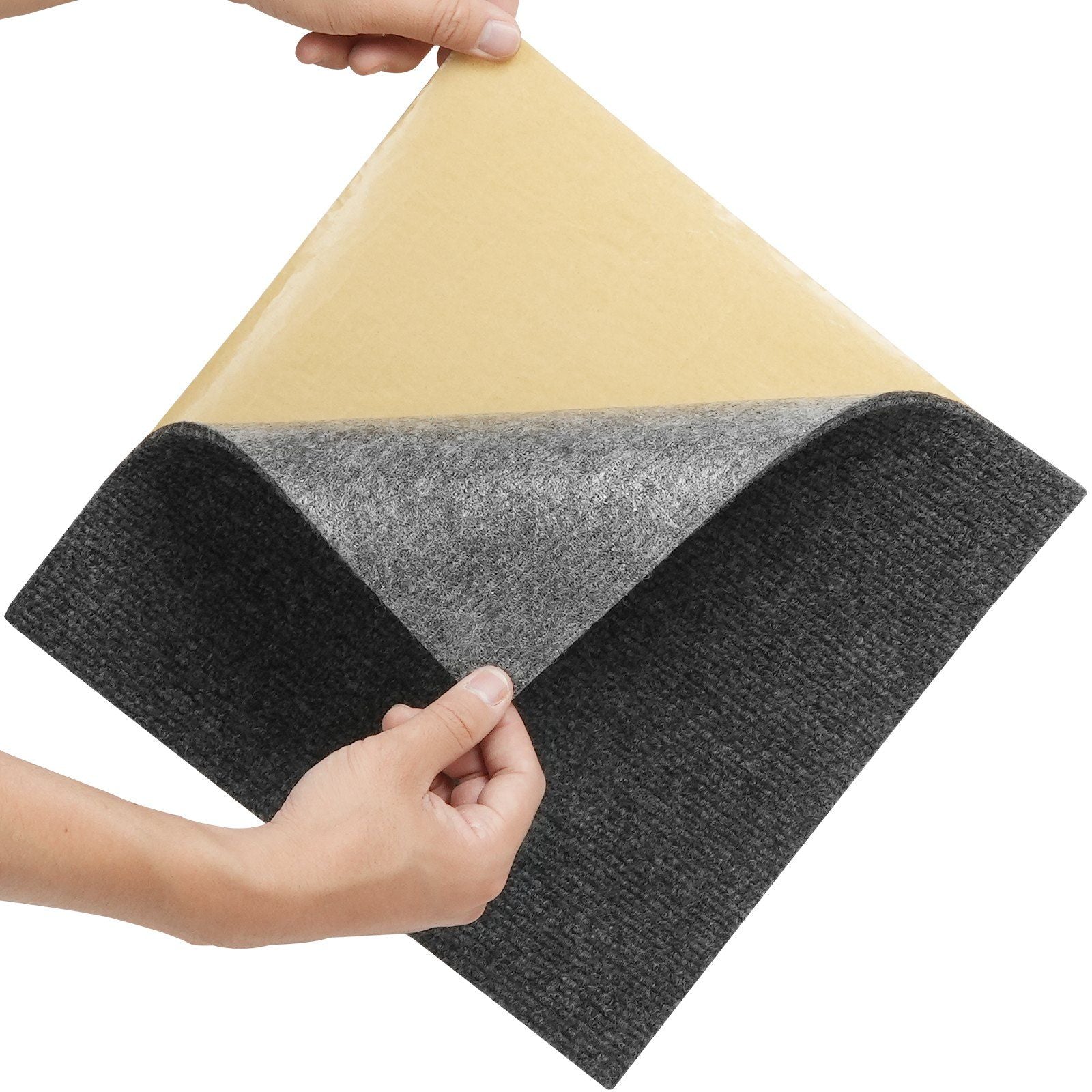 VEVOR Self-Adhesive Luxury Carpet Tiles, 12