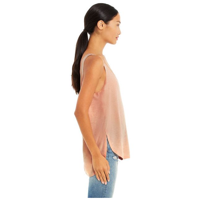 Chic Drapey Tank Top - Black