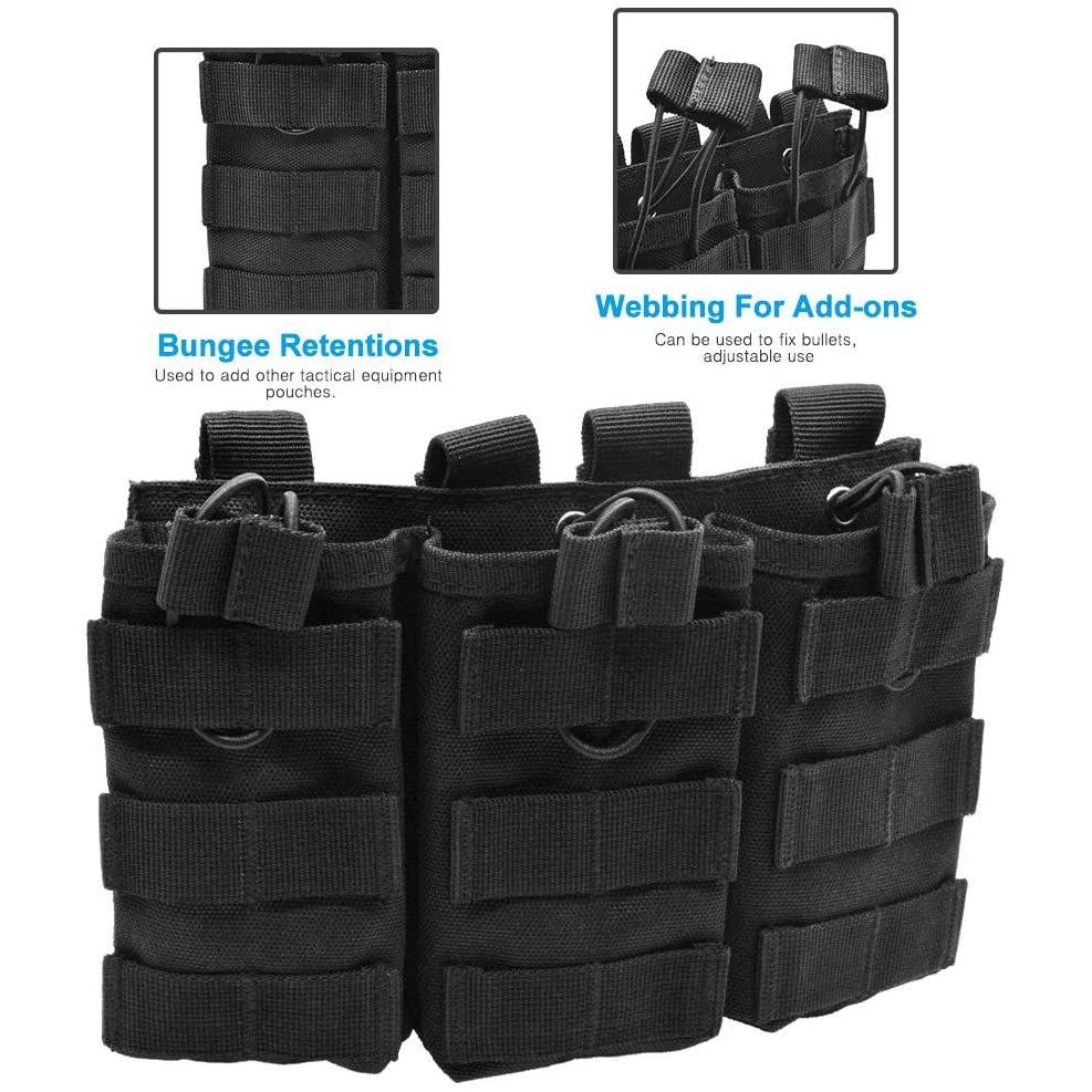 Rachsa MOLLE Triple Magazine Carrier